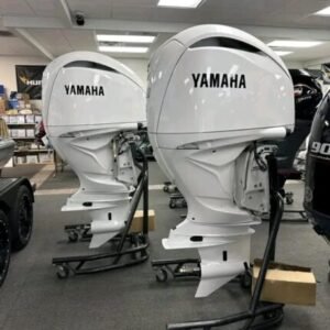 2024 Yamaha F300XCB2 & LF300XCB2 White 25" Shaft Pair